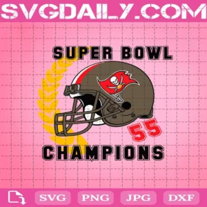 Super Bowl Champion Buccaneers Svg