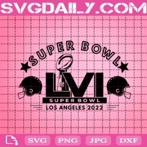 Super Bowl Svg, Super Bowl 2022 Svg