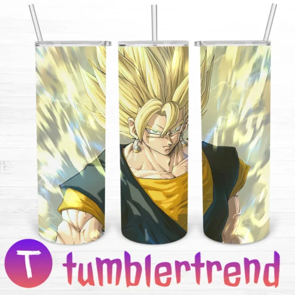 Super Power Goku 20oz Skinny