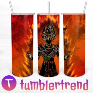 Super Saiyan 20oz Tumbler Skinny