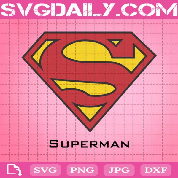 Superman Logo Svg