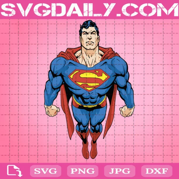 Superman Svg, Marvel Comic Character Svg