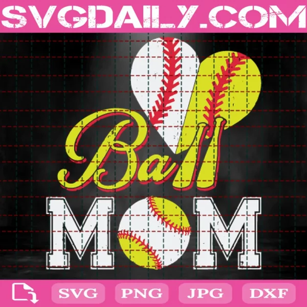 T Ball Mom, T Ball Cutting File