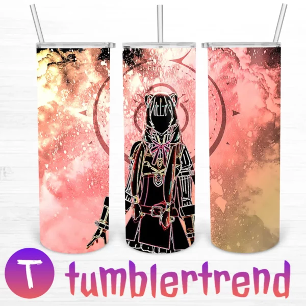 Tanuki Girl 20oz Tumbler Skinny