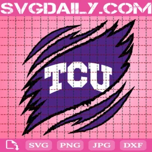 Tcu Horned Frogs Claws Svg