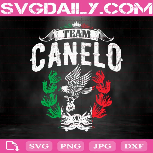 Team Canelo Svg, Mexico Alvarez Svg