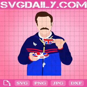 Ted Lasso Tea Drinker Svg