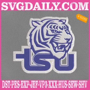 Tennessee State Tigers Embroidery Files