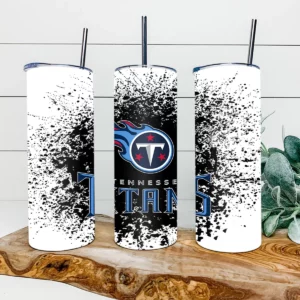 Tennessee Titans Football 20oz Skinny Tumbler