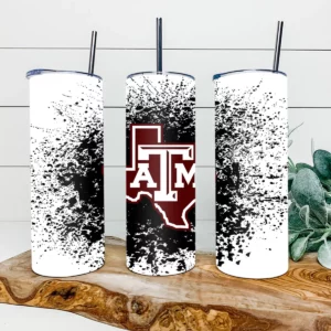 Texas A&M Aggies Football 20oz Skinny Tumbler