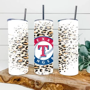 Texas Rangers 20oz Skinny Tumbler