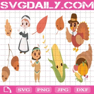 Thanksgiving Autumn Bundle Svg Free