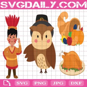 Thanksgiving Bundle Svg Free