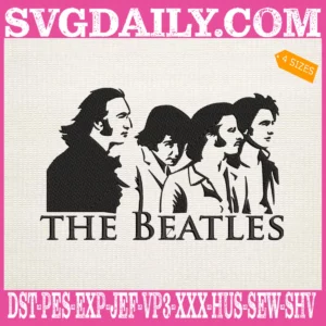 The Beatles Embroidery Design