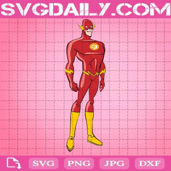 The Flash Man Svg
