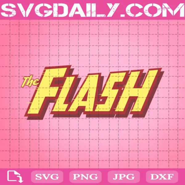 The Flash Svg, Marvel Comic Character Svg
