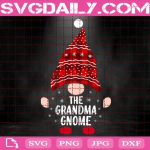 The Grandma Gnome Svg