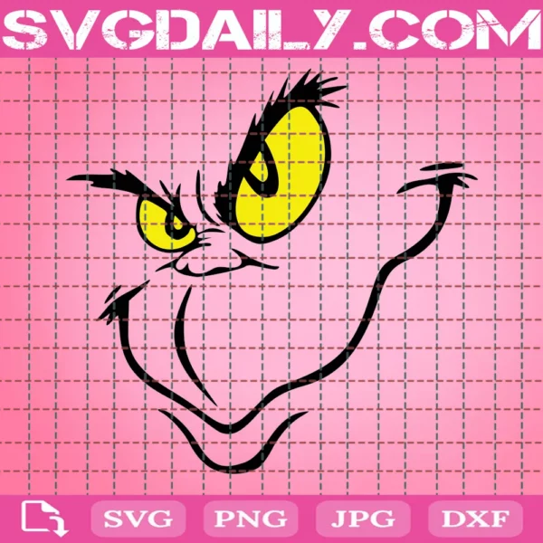 The Grinch, Merry Grinchmas - Svgdaily Daily Free Premium Svg Files