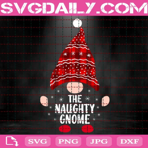 The Naughty Gnome Svg