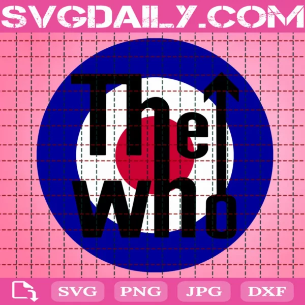 The Who Svg, The Who Rock Band Svg
