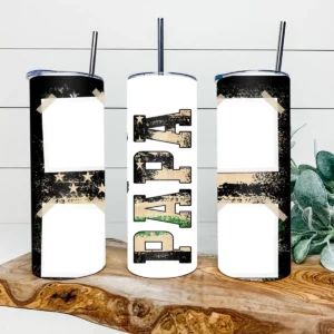 Thin Green Line Flag 20oz Tumbler Skinny