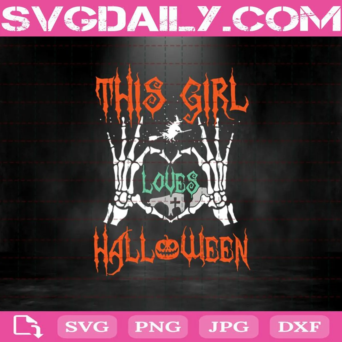 This Girl Love Halloween Svg - Daily Free Premium Svg Files