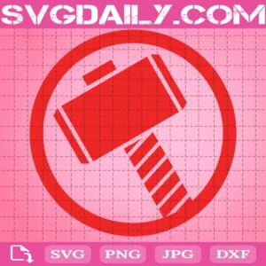 Thor Logo Svg, Thor Hammer Svg