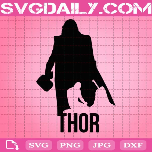 Thor Svg, Avengers Thor Svg