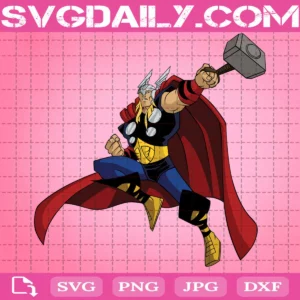 Thor Svg, Avengers Thor Svg