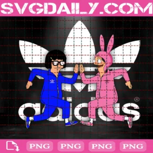 Tina Belche And Louise Belcher Adidas Png