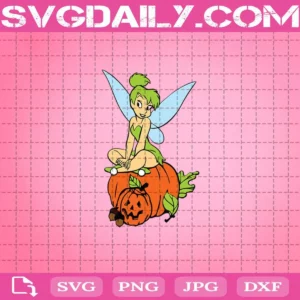 Tinkerbell Halloween Svg