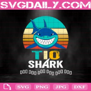 Tio Shark Uncle Shark Svg