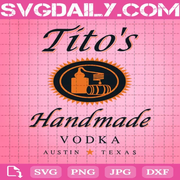 Tito’S Vodka Svg