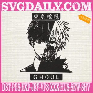 Tokyo Ghoul Harajuku Anime Embroidery Design
