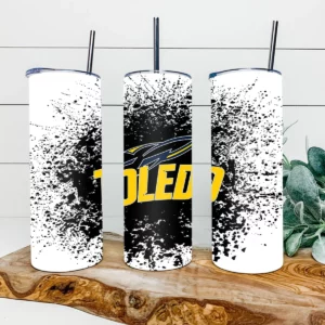 Toledo Rockets Football 20oz Skinny Tumbler
