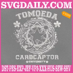 Tomoeda Cardcaptor University Embroidery Design