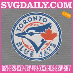 Toronto Blue Jays Logo Embroidery Machine