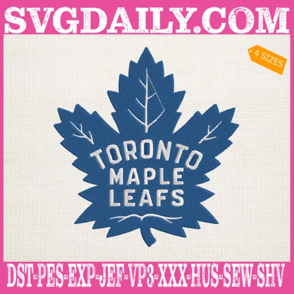 Toronto Maple Leafs Embroidery Files