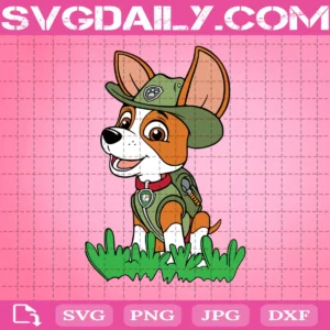 Tracker Standing On Grass Svg