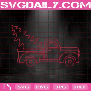 Tree Christmas Truck