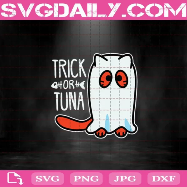 Trick Or Tuna Svg