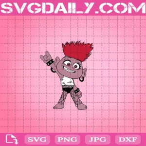 Trolls Svg, Queen Barb Svg