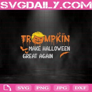 Trumpkin Make Halloween Great Again Svg
