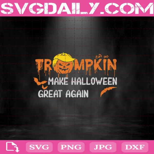 Trumpkin Make Halloween Great Again Svg
