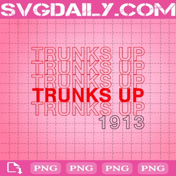 Trunks Up 1913 Png