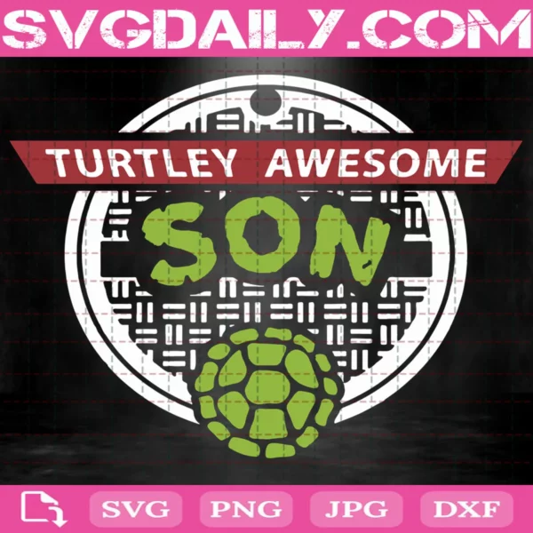 Turtley Awesome Svg