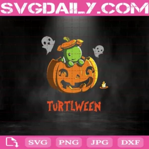 Turtlween Svg, Halloween Svg