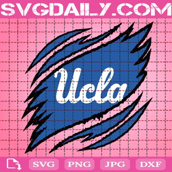 Ucla Bruins Claws Svg