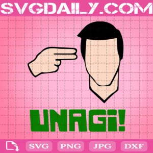 Unagi Friends Tv Show Svg