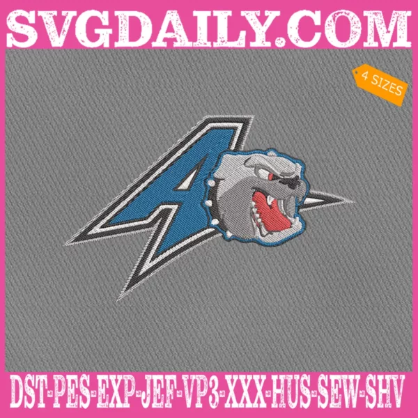 UNC Asheville Bulldogs Embroidery Files